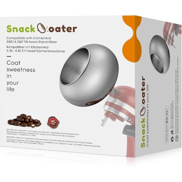 Aieve Other - 💥New Aieve Snack Coater Compatible with KitchenAid Tilt-Head Stand Mixer